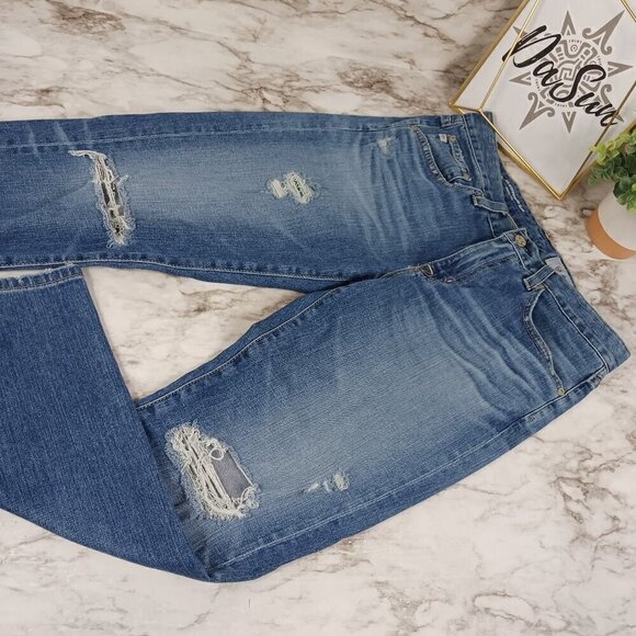 ADRIANO GOLDSCHMIED THE EX-BOYFRIEND slouchy slim jeans women's size 26 - Picture 1 of 8